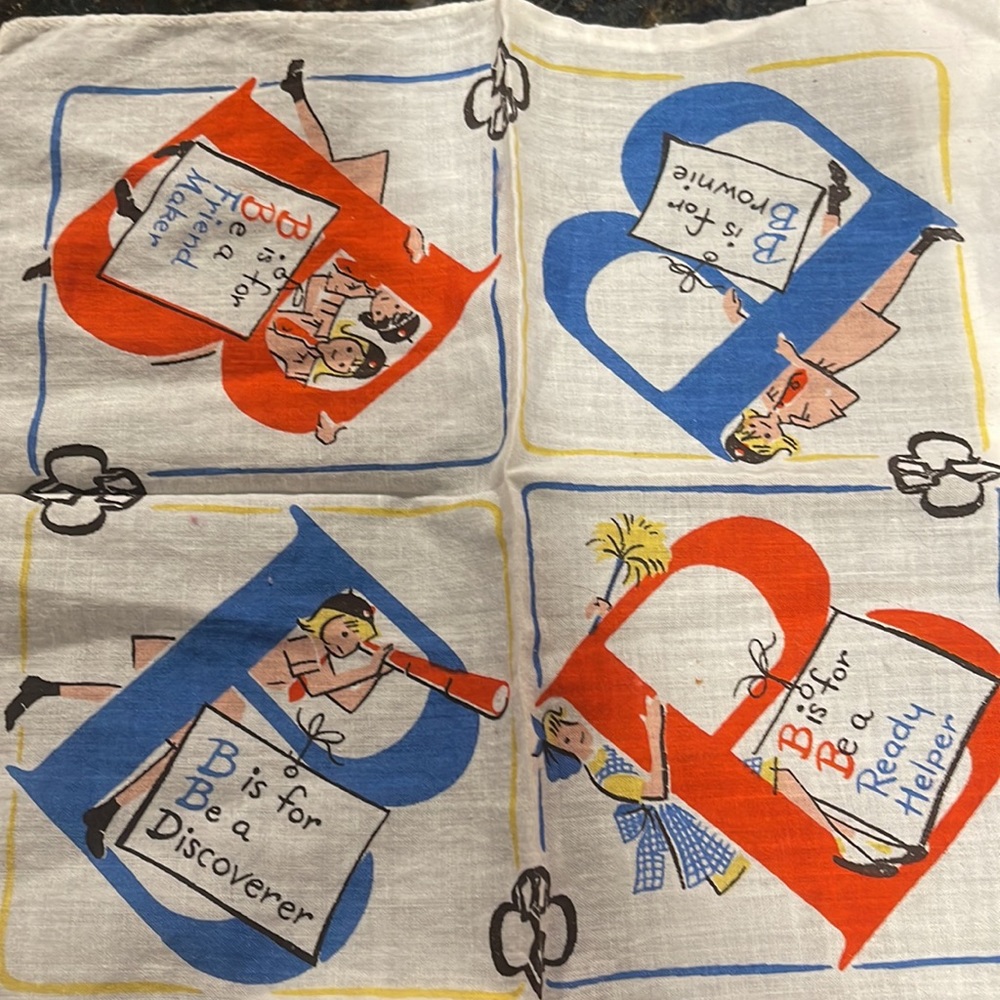 Brownie handkerchief